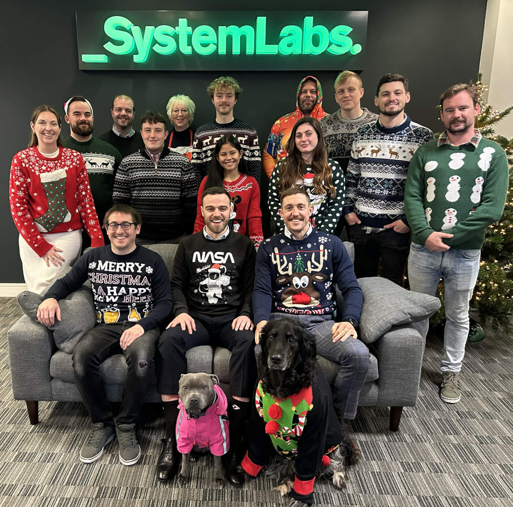 _SystemLabs Christmas Staff Photo