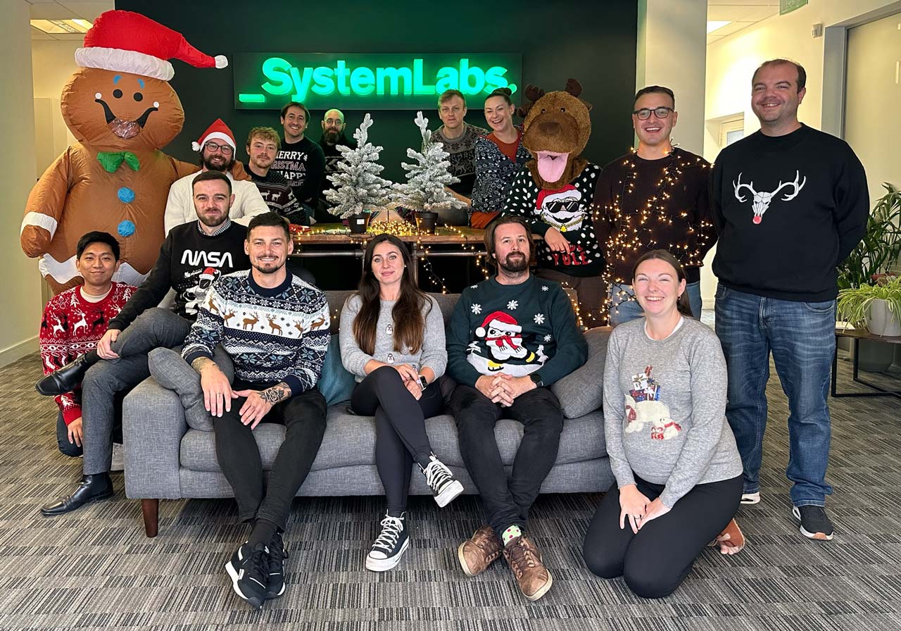 _SystemLabs Christmas Staff Photo