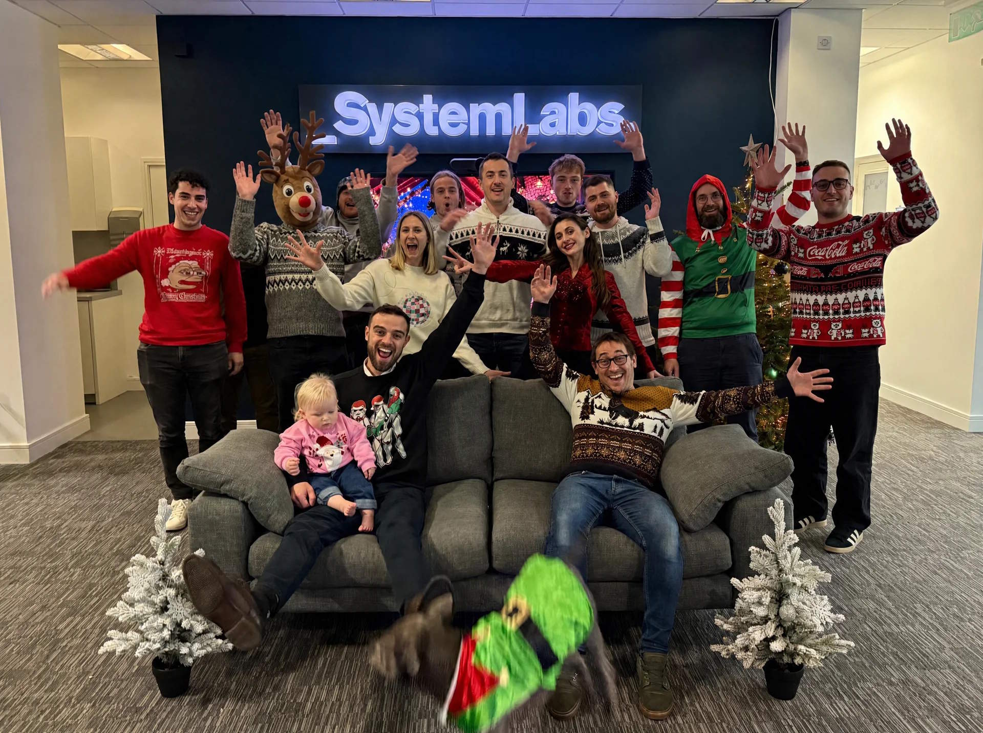 _SystemLabs Christmas Staff Photo